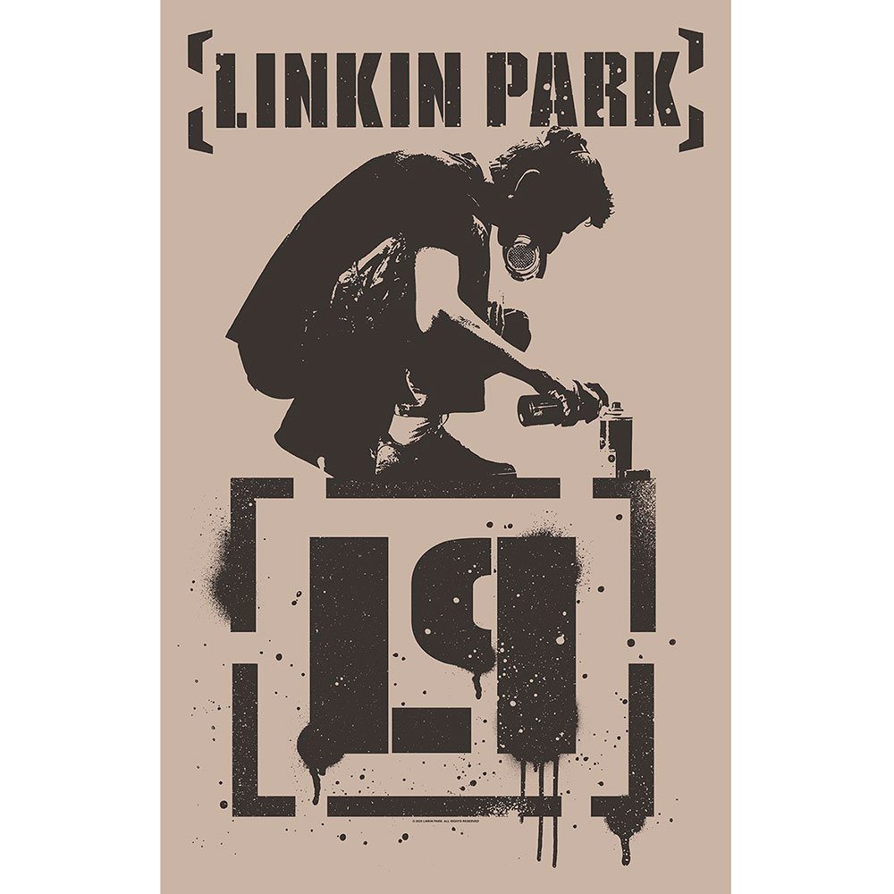Linkin Park - Meteora Textiel Poster - Bruin